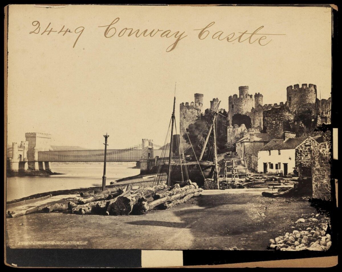 Conway Castle Waterfront View
