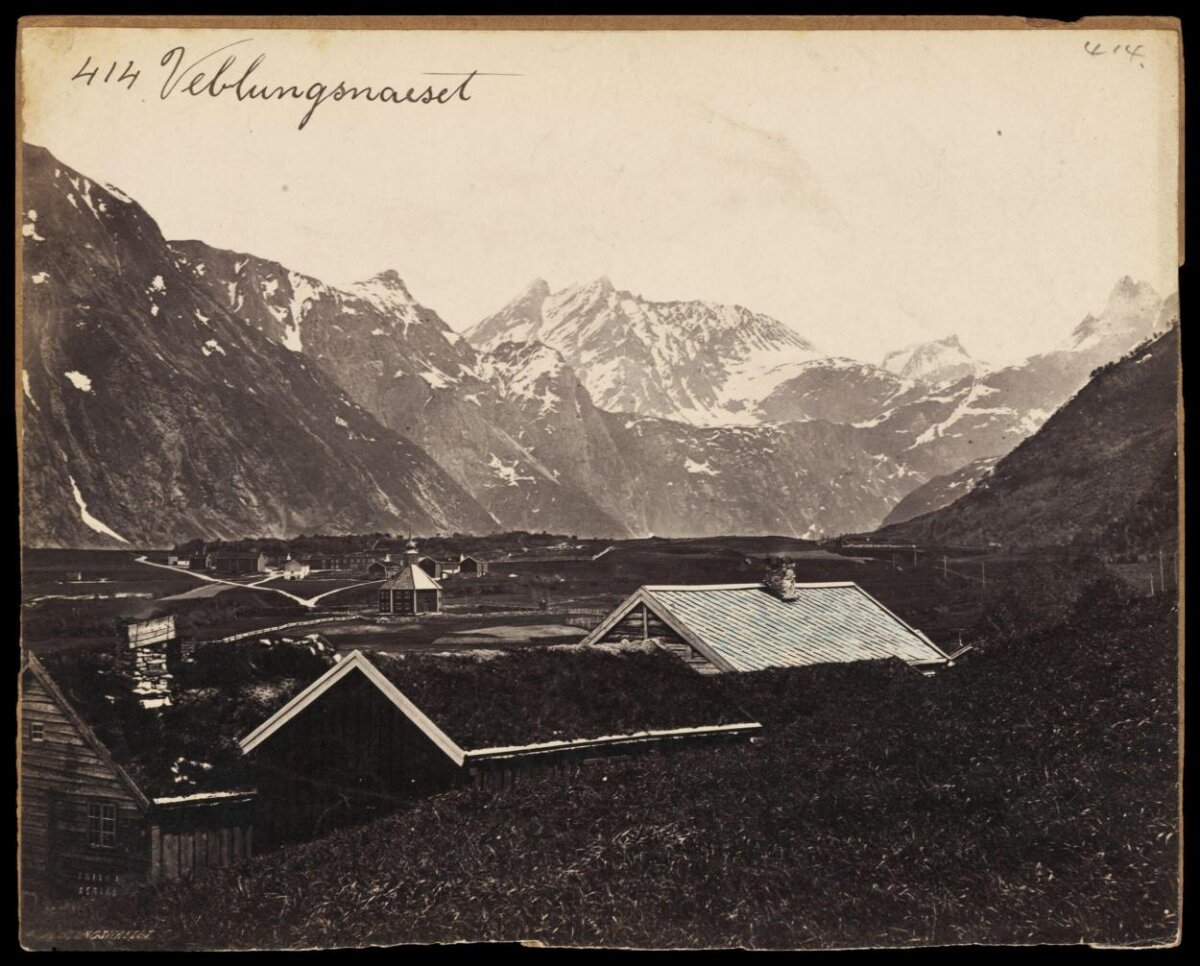 Veblungsmaeset Alpine Village Landscape