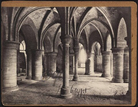 Canterbury Cathedral Crypt Interior