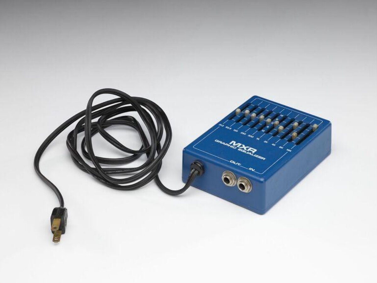 Blue MXR Graphic Equalizer