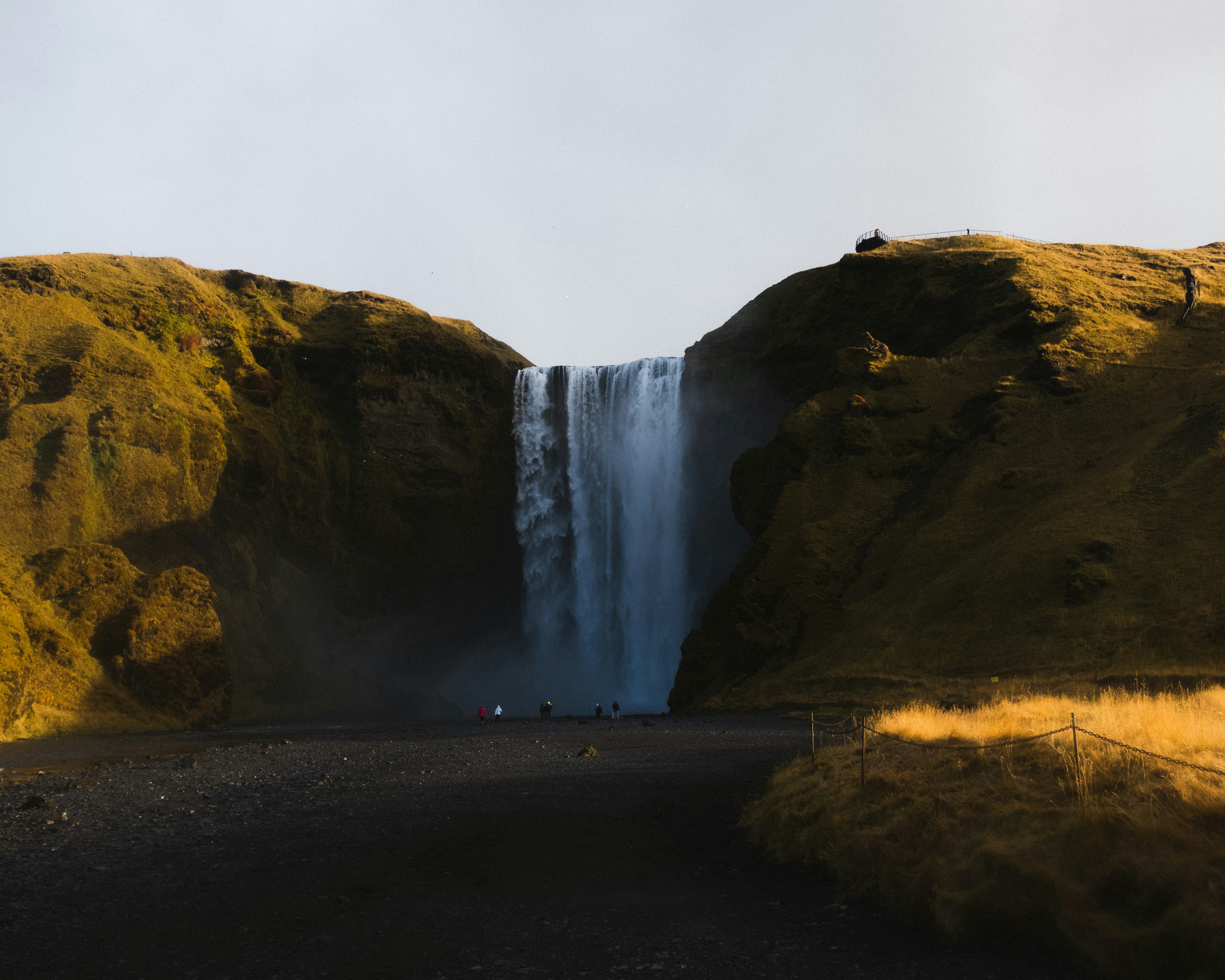 Skogafoss Waterfall In Iceland