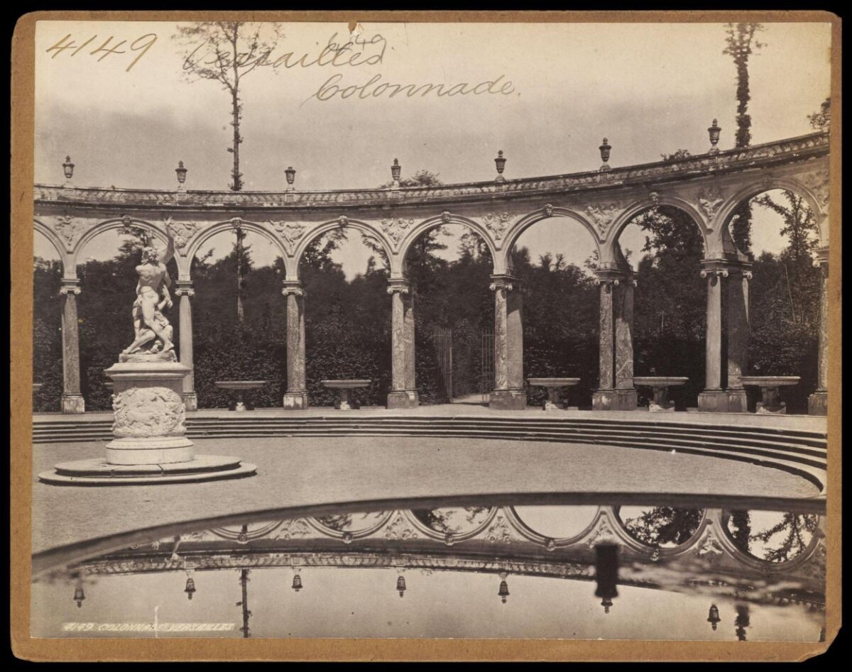 Versailles Colonnade Vintage View