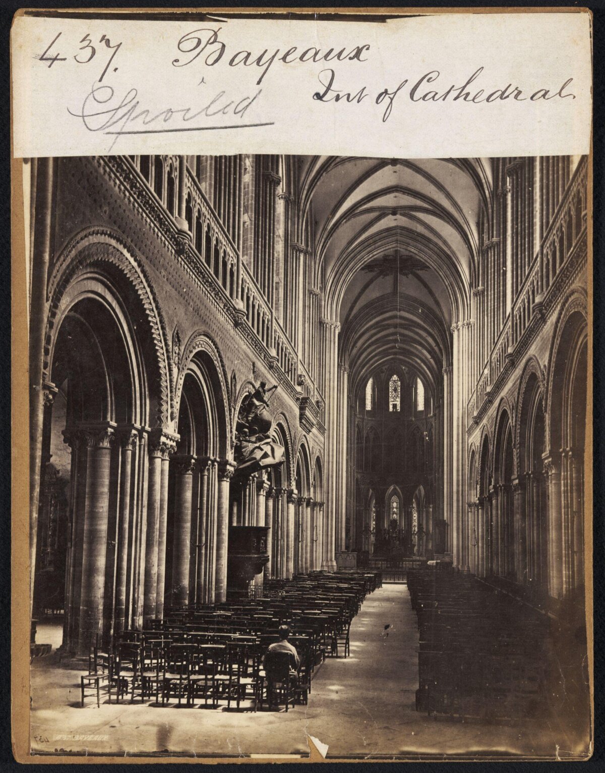 Interior of Bayeux Cathedral