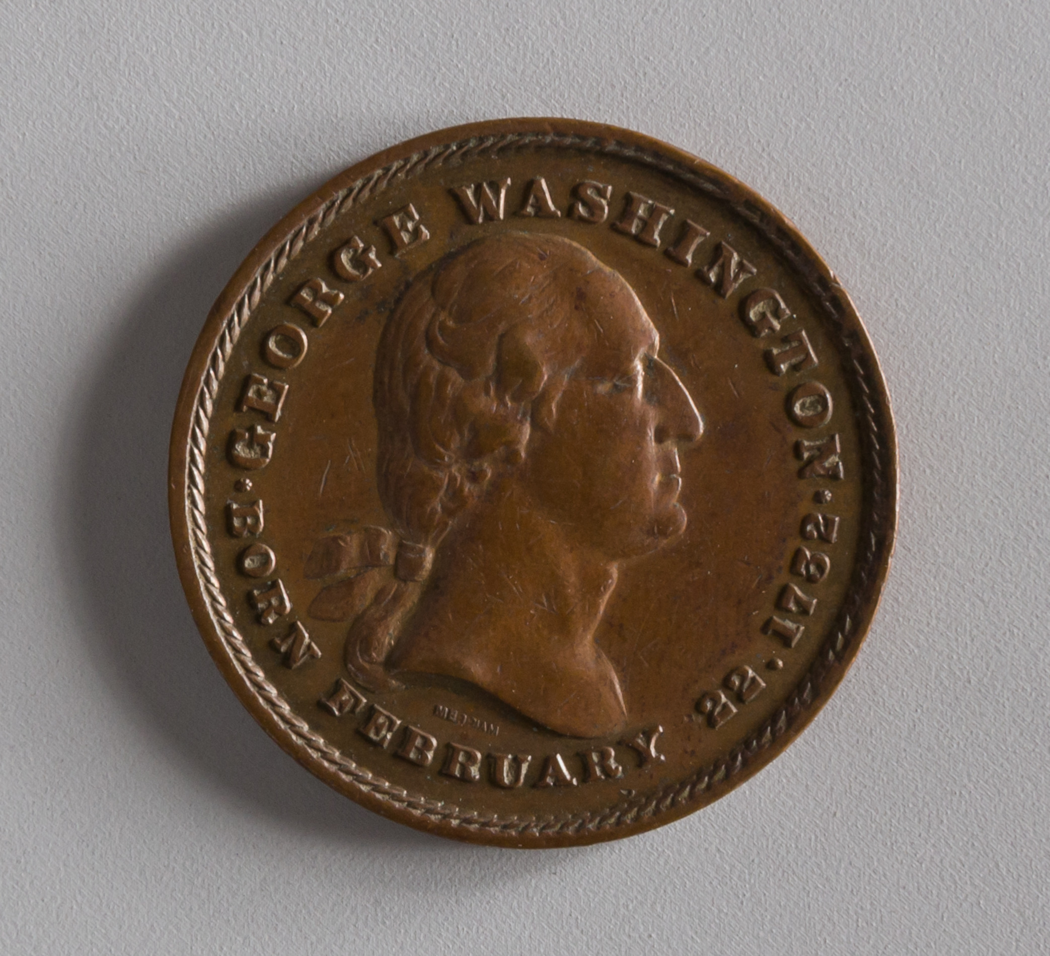 George Washington Commemorative Bronze Coin