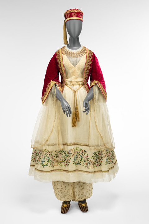 Traditional Embroidered Folk Costume