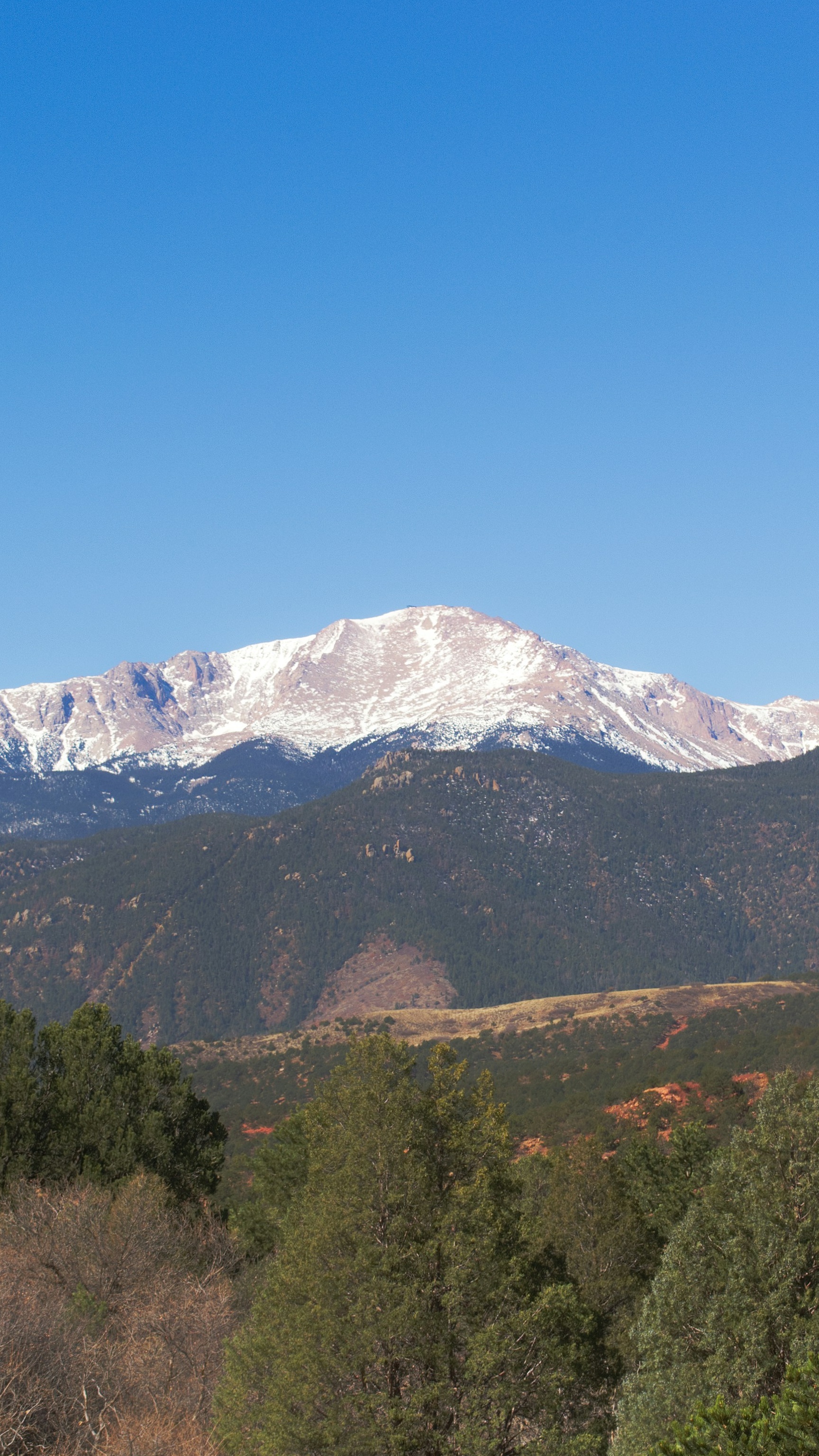 Snow-capped Mountain Landscape