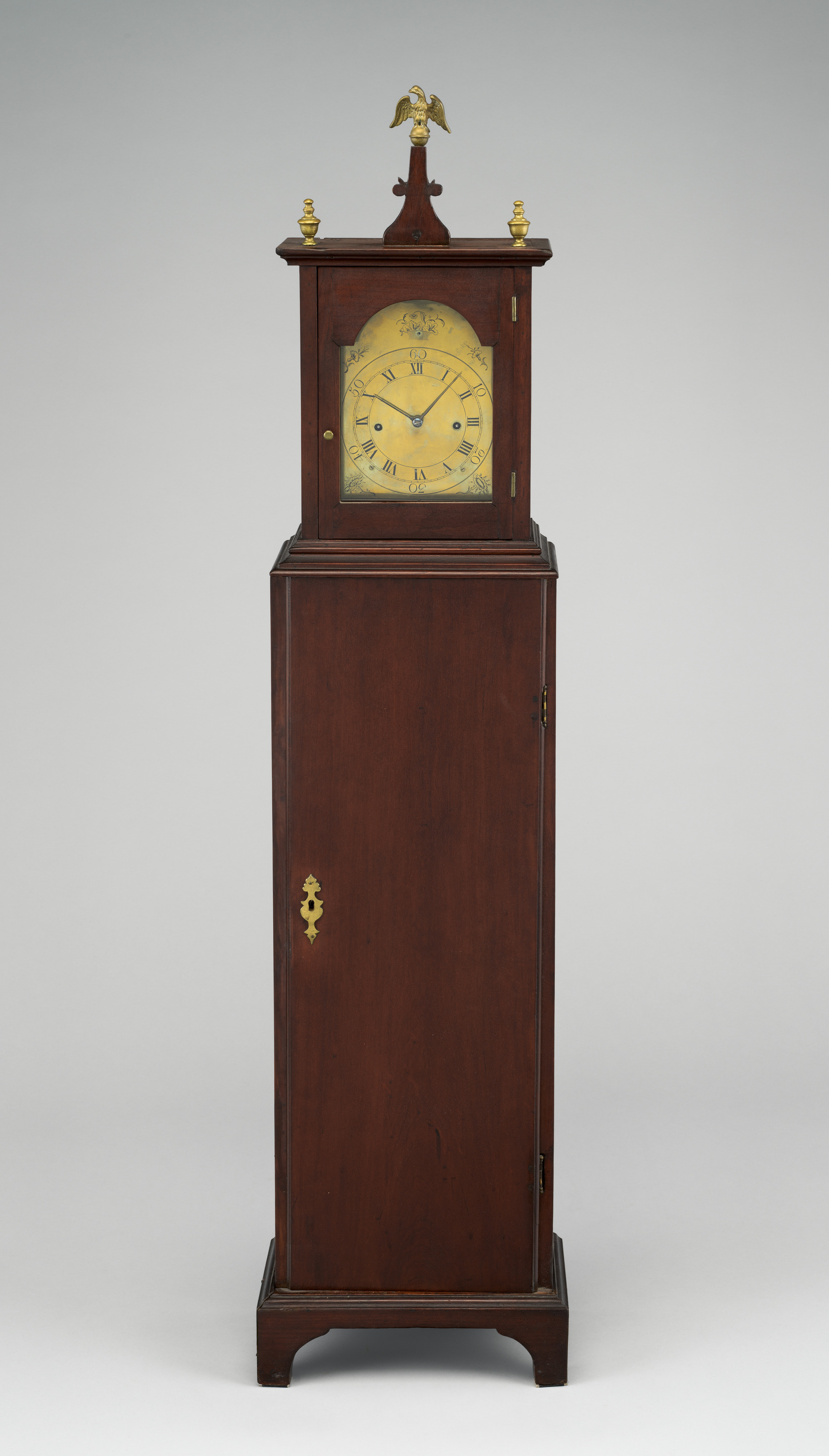 Antique Wooden Grandfather Clock