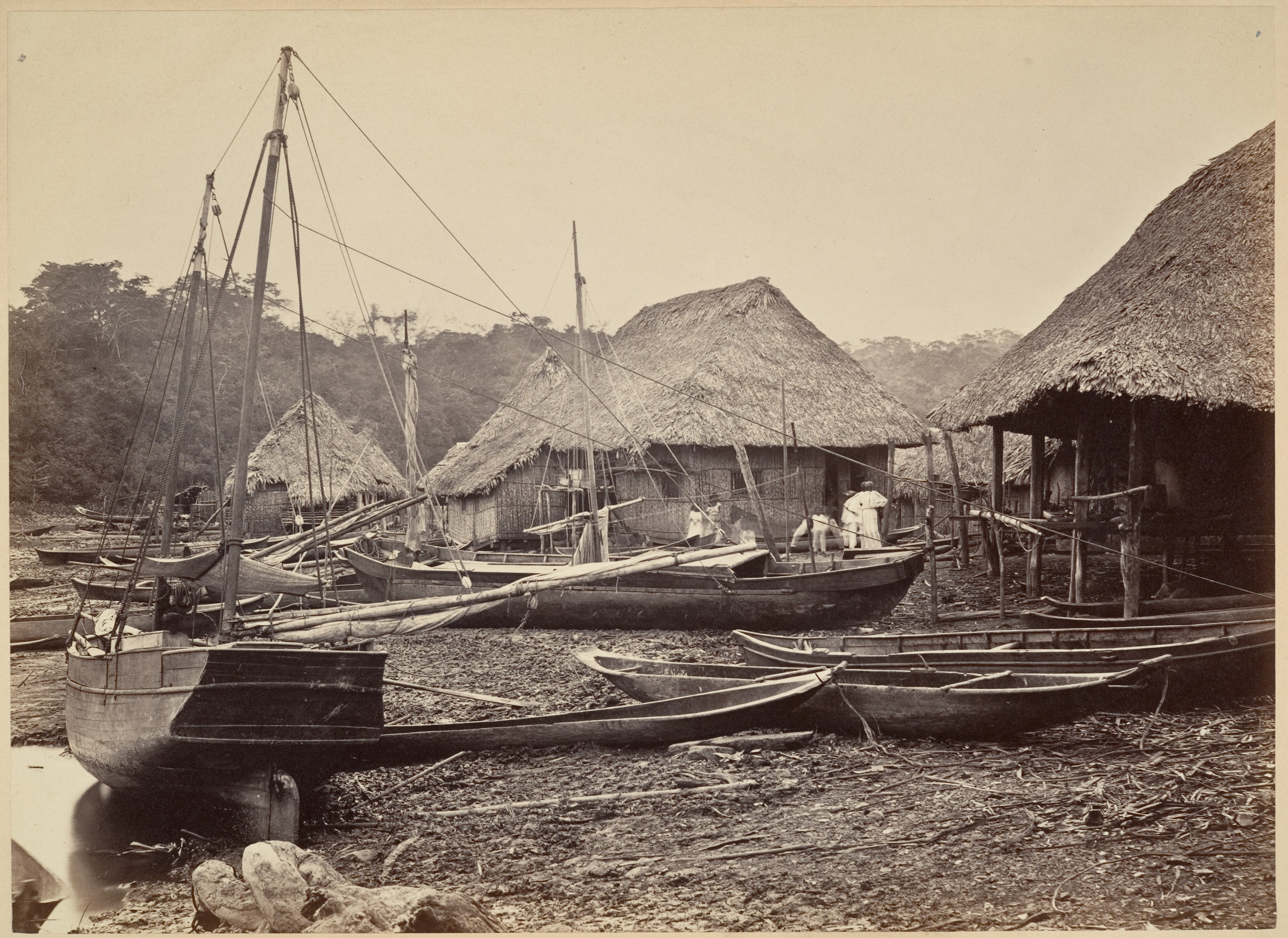 Old Riverbank Boat Village