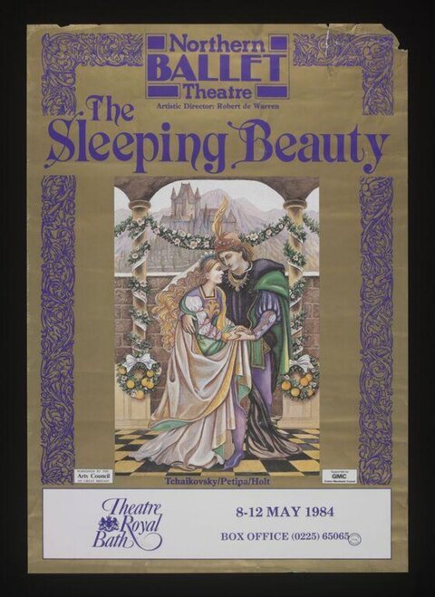 1984 Sleeping Beauty Ballet Poster