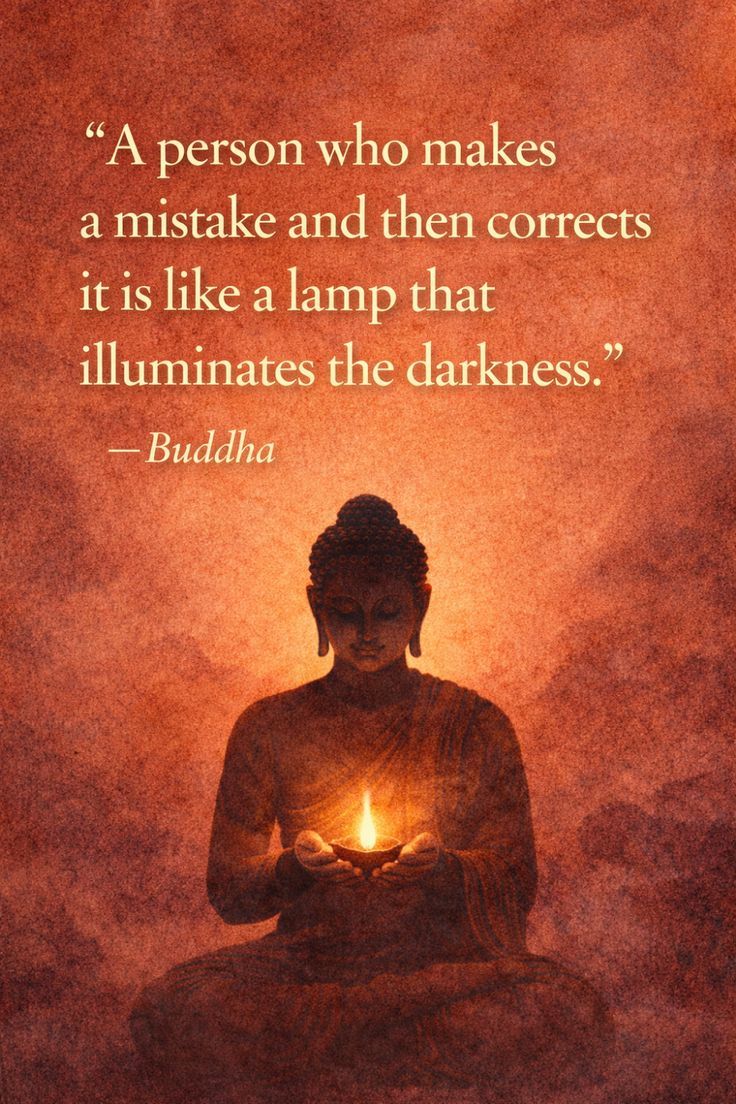 Buddha Quote on Correcting Mistakes