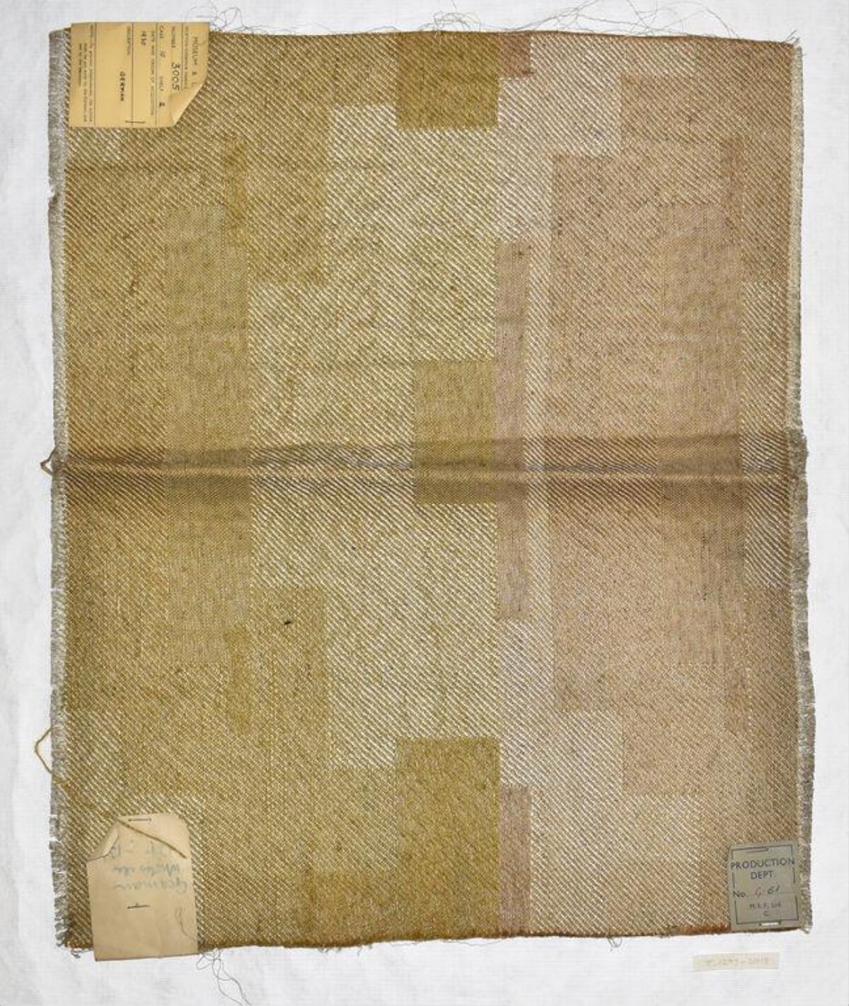 Vintage Textile Fabric Sample