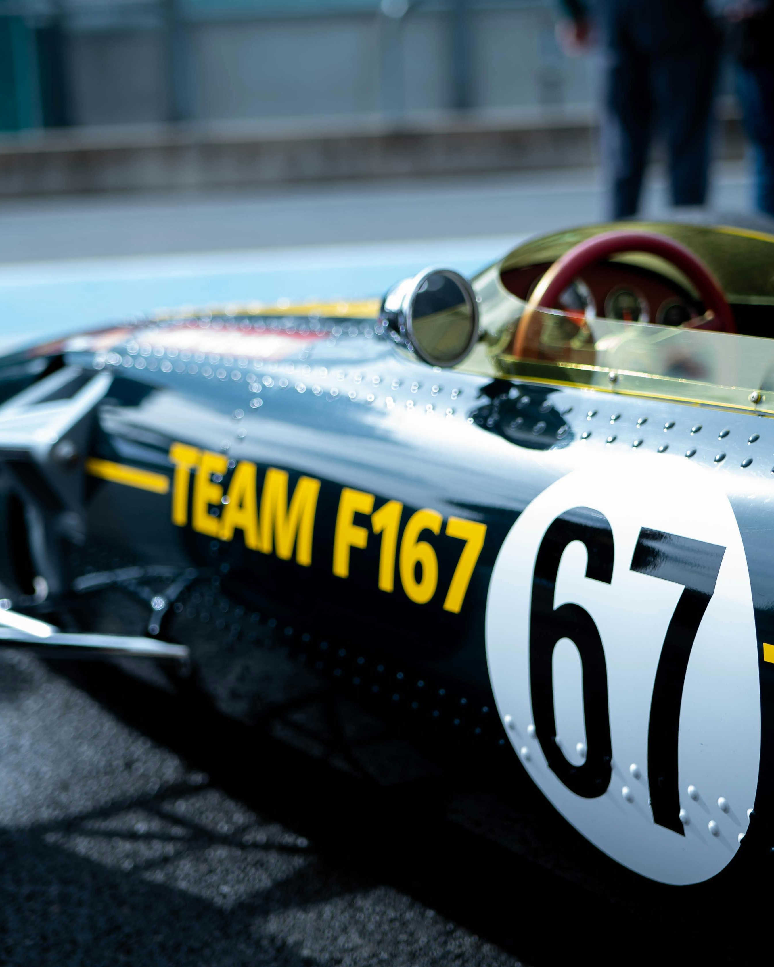 Vintage Team F167 Race Car