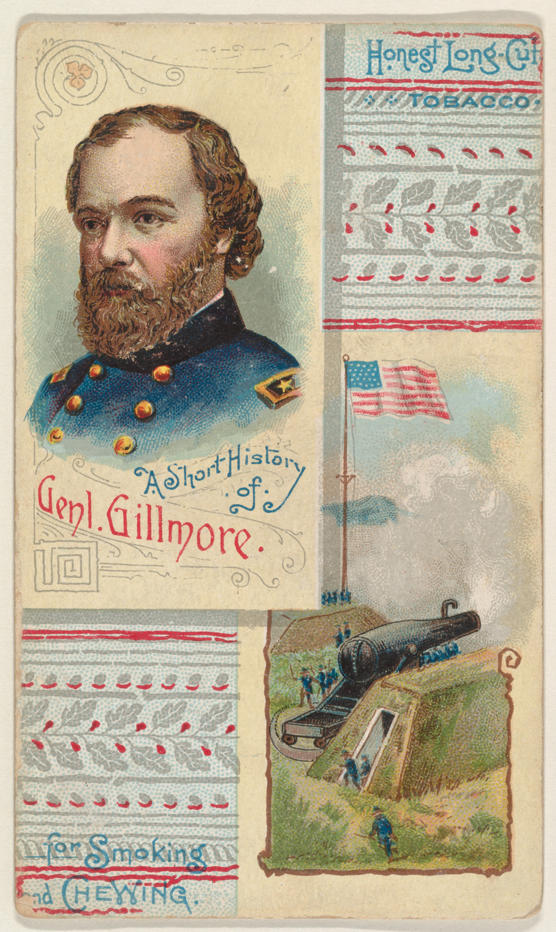 General Gillmore Vintage Tobacco Card