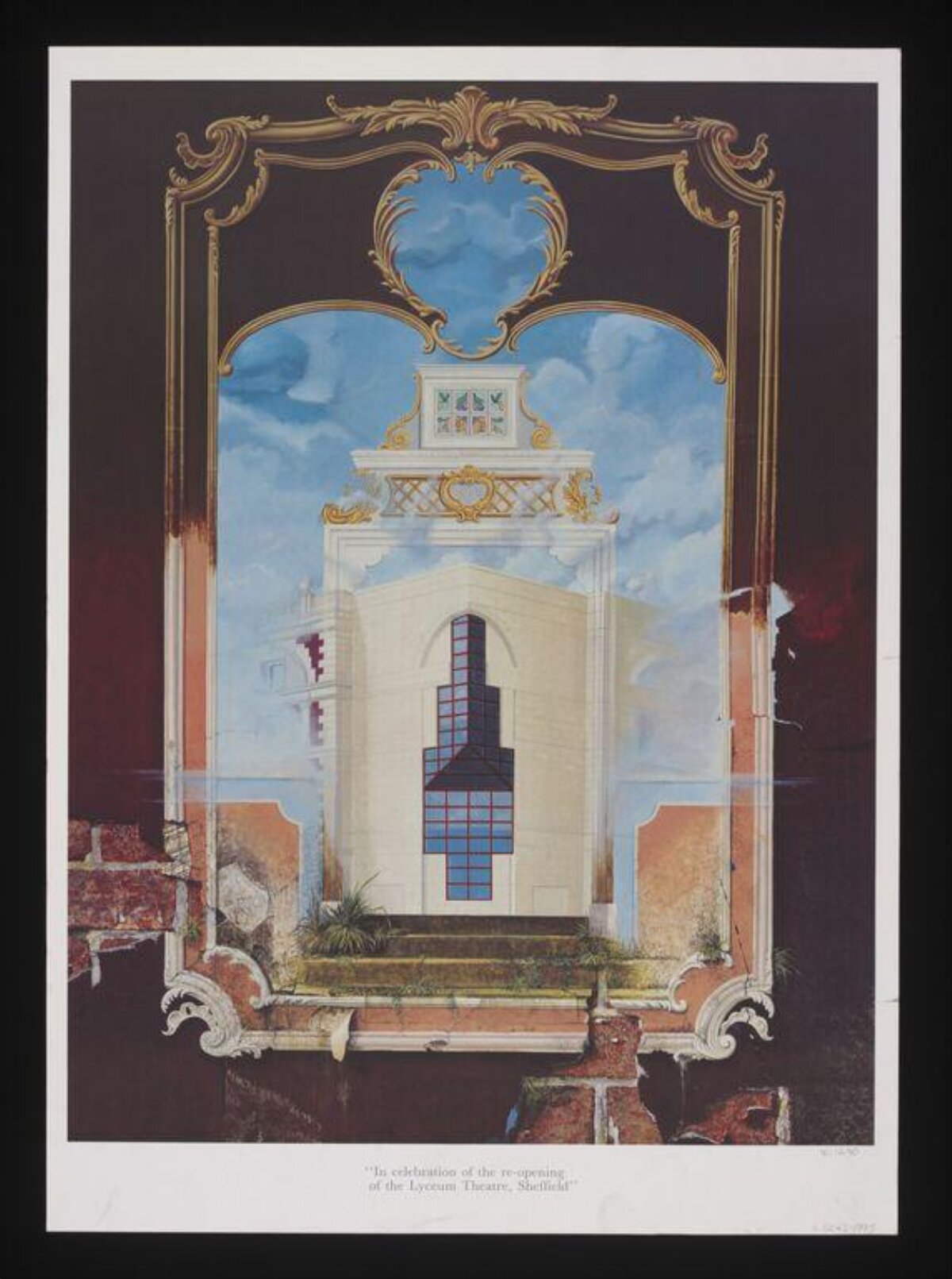 Sheffield Lyceum Reopening Celebration Poster