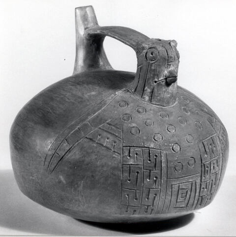 Ancient Bird-shaped Pottery Pitcher
