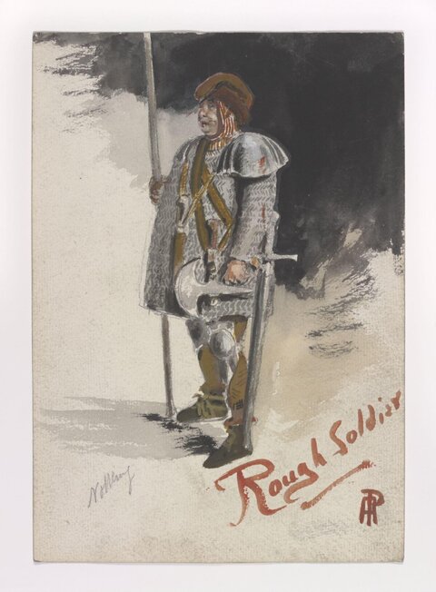 Sketch of a Rough Soldier