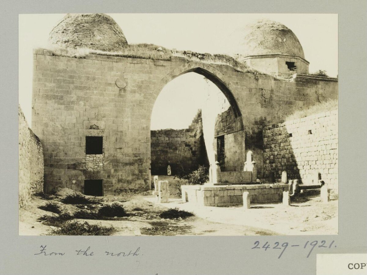 North View of Historical Stone Ruins