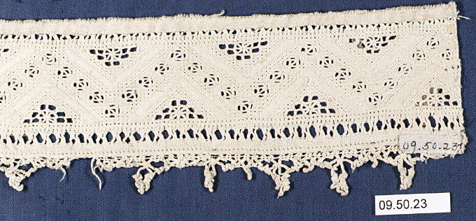 Antique Cutwork Lace Trim Sample