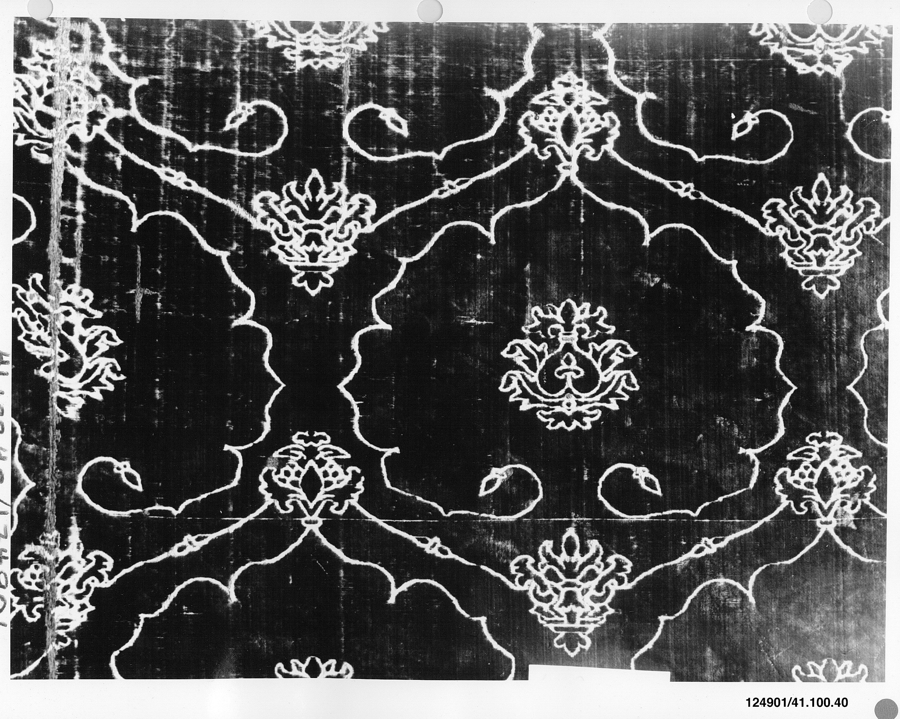 Antique Ornate Patterned Textile