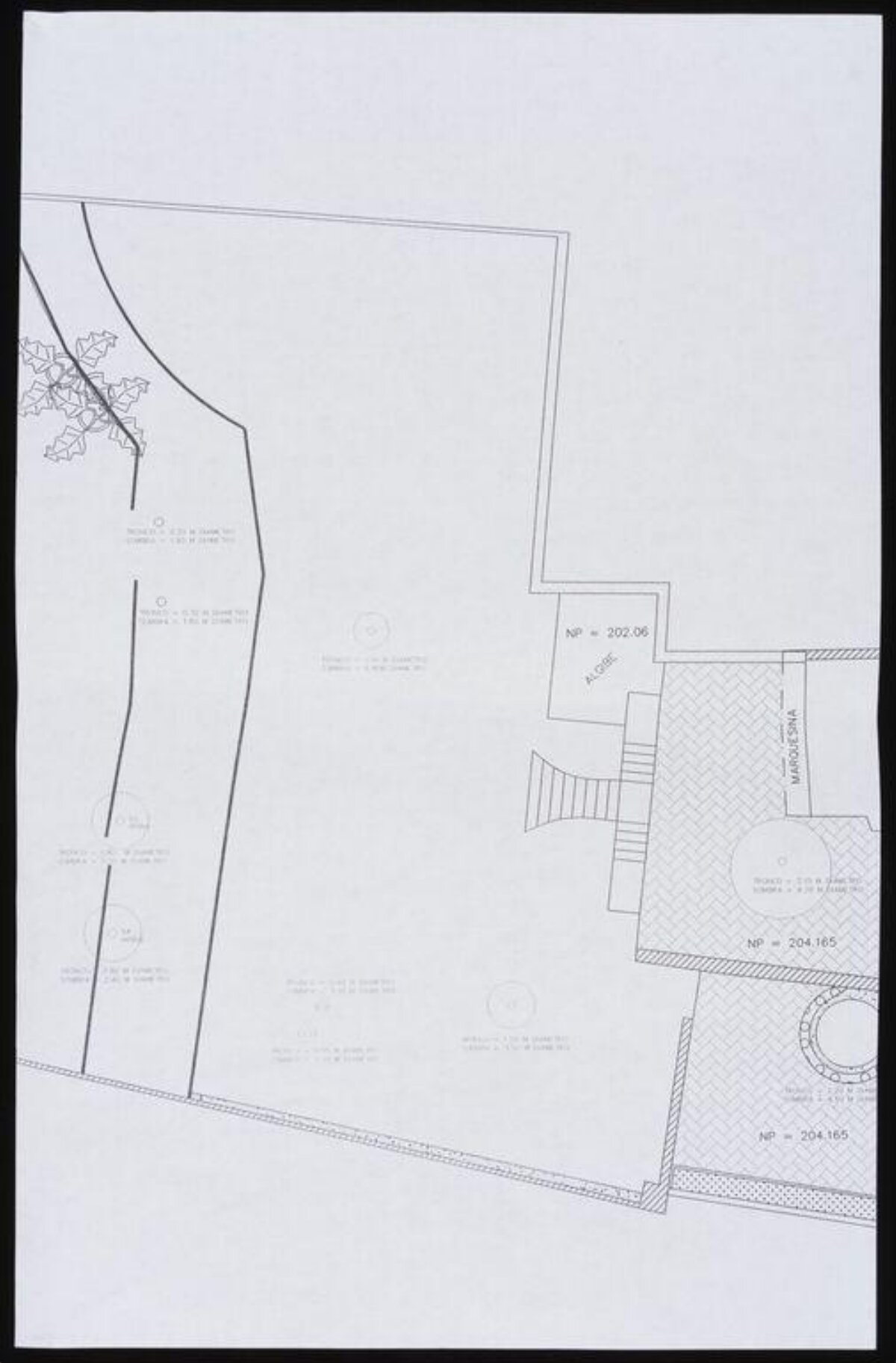 Property Site Plan Drawing