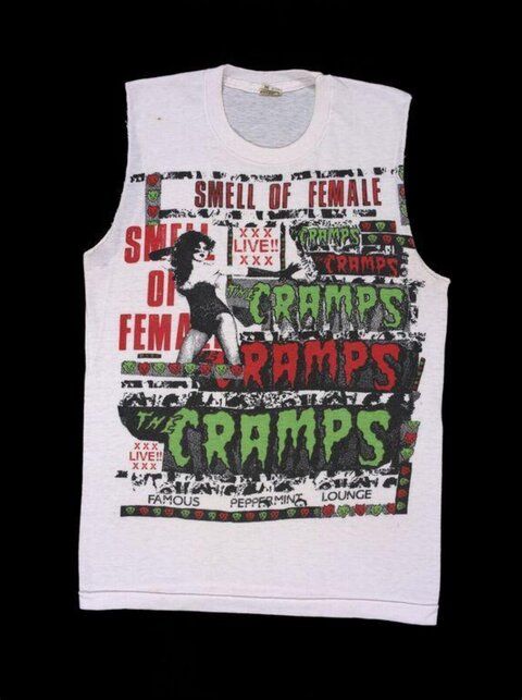 Vintage The Cramps Band Sleeveless Tee