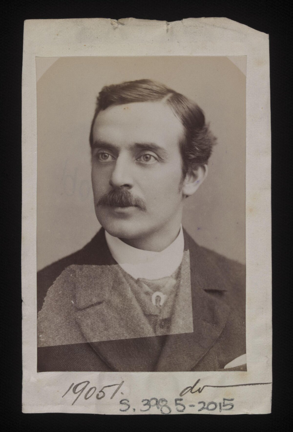 Vintage Portrait of a Victorian Man
