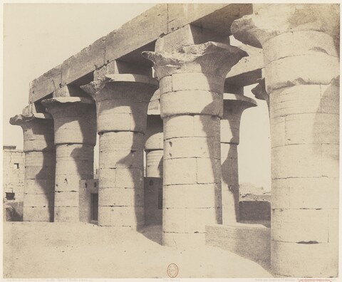 Ancient Egyptian Temple Columns