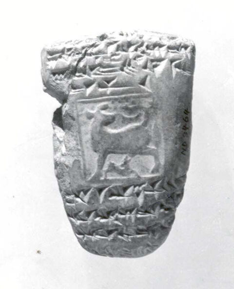 Fragmented Ancient Cuneiform Tablet