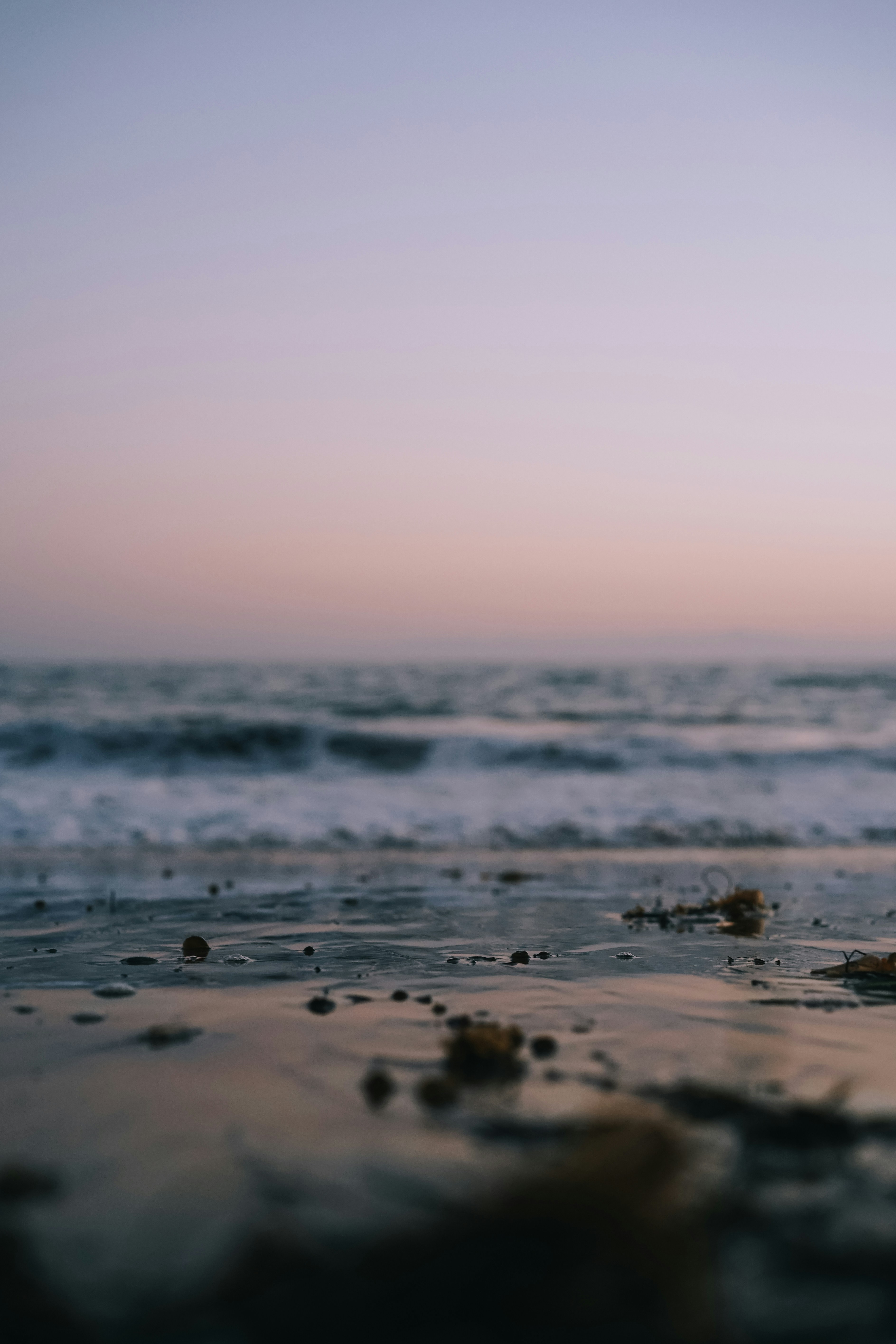 Dusk Seaside Beach View