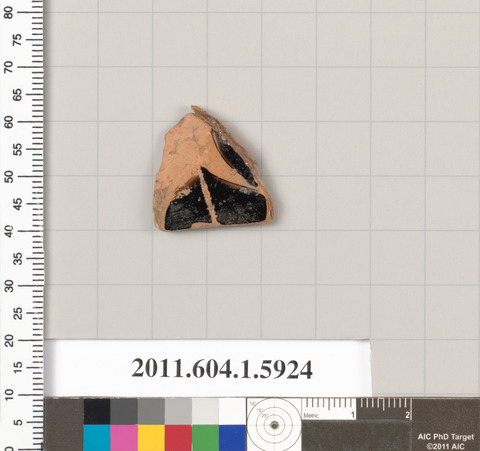 Ancient Pottery Shard Fragment
