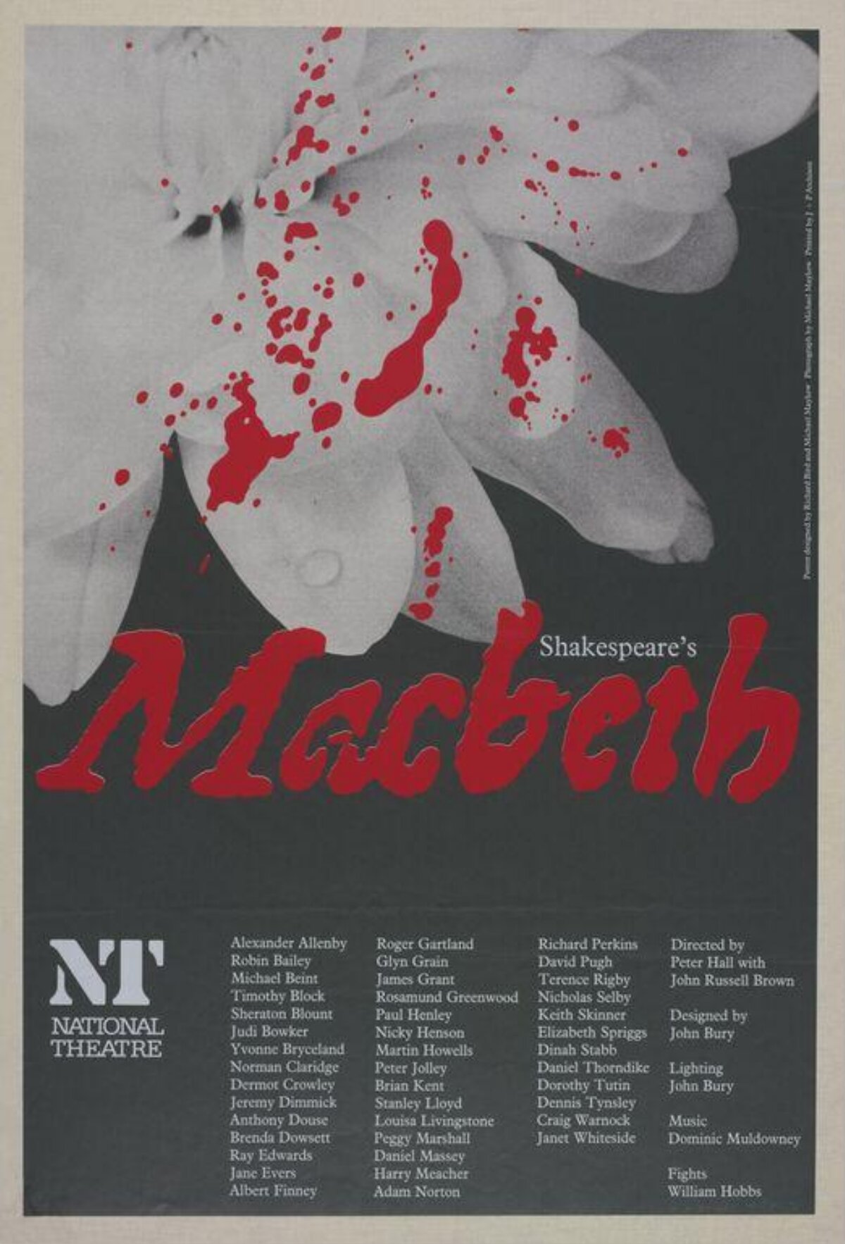 National Theatre Macbeth Poster