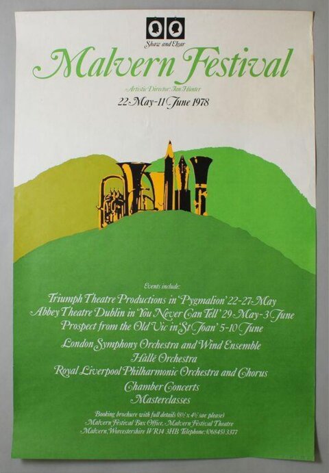 1978 Malvern Festival Poster