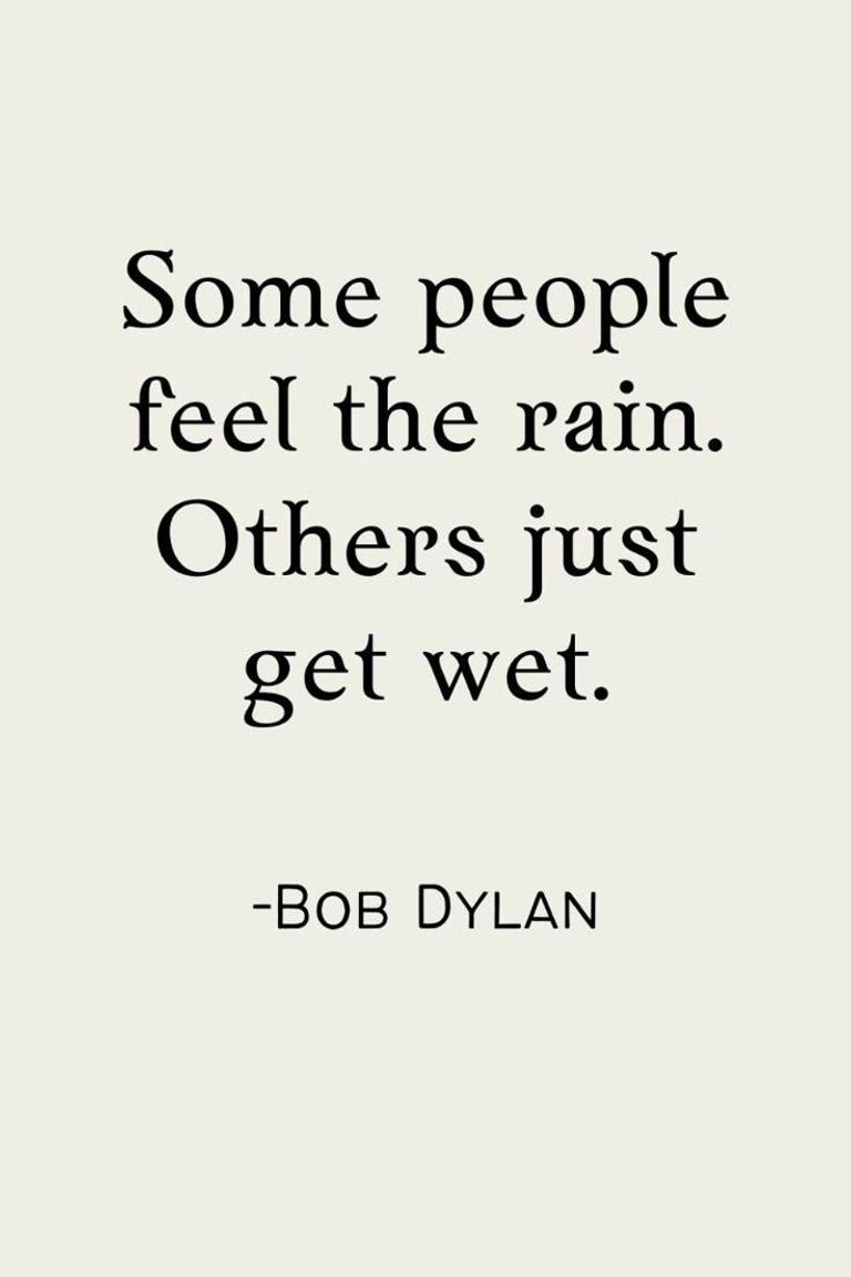Bob Dylan Inspirational Quote