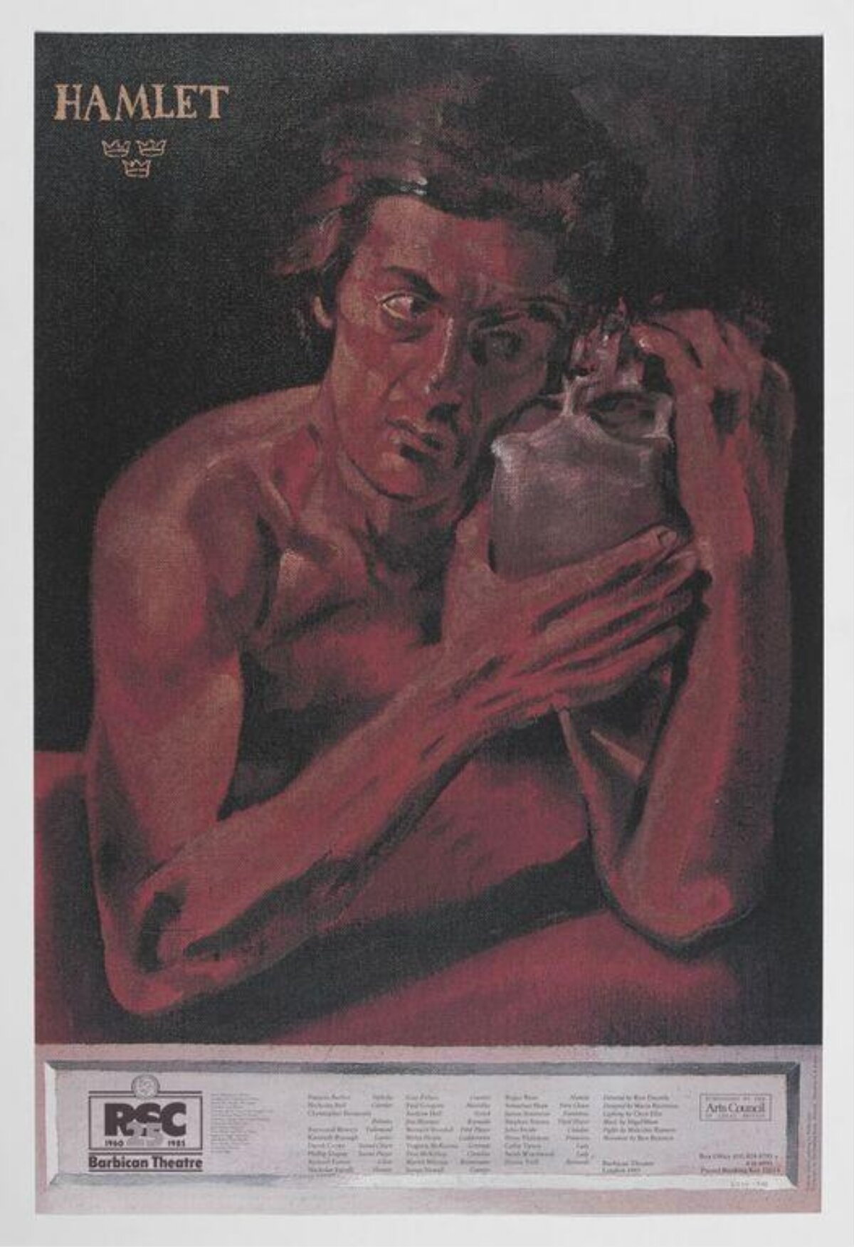 Hamlet Theatre Play Poster