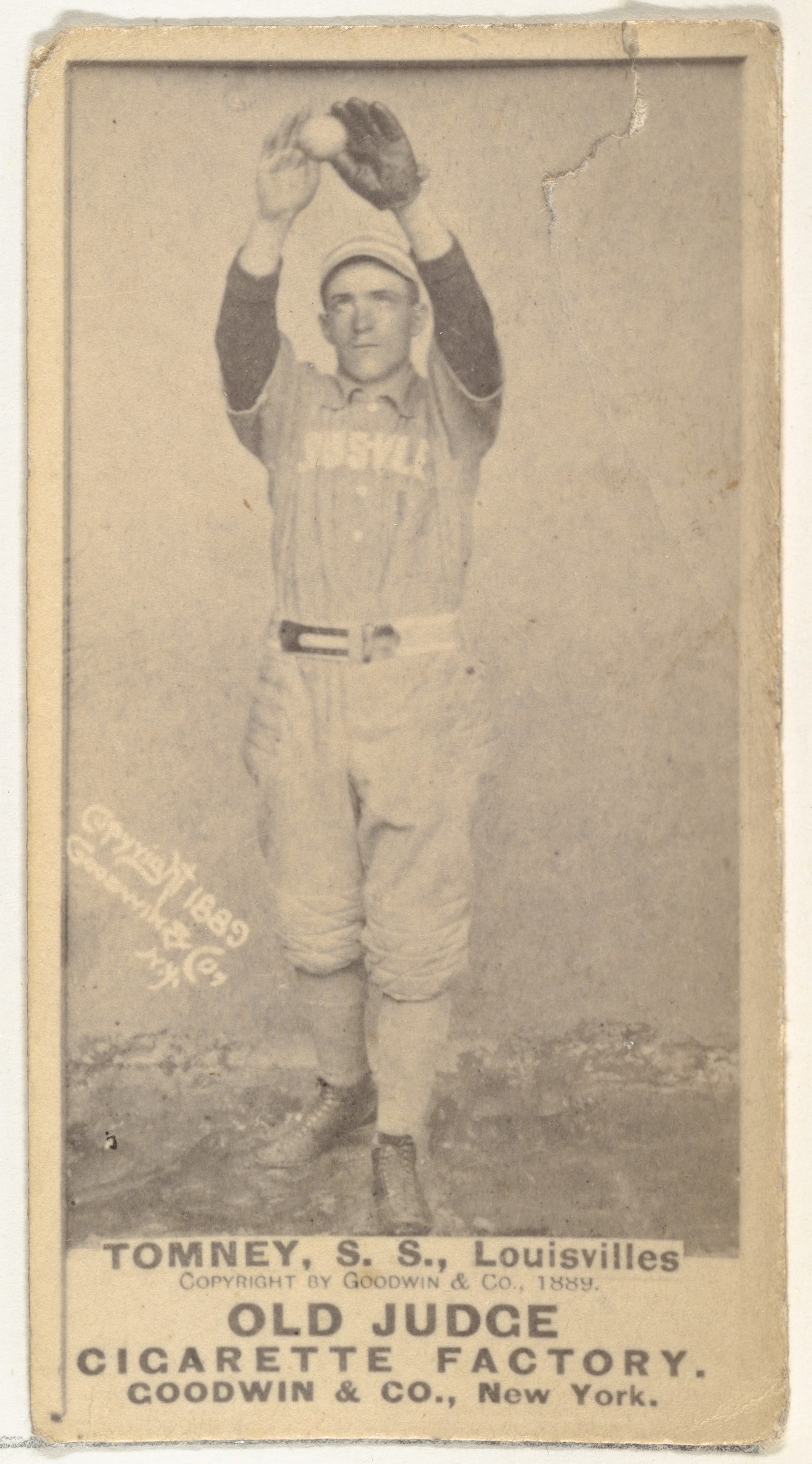 1889 Old Judge Vintage Baseball Card