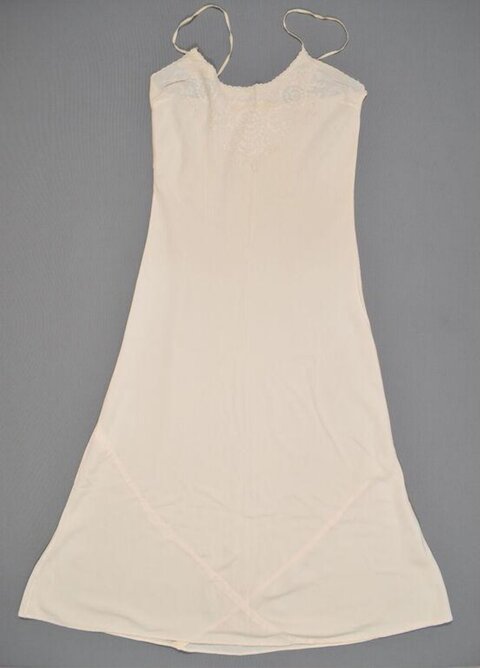 Off-white Lace Slip Dress