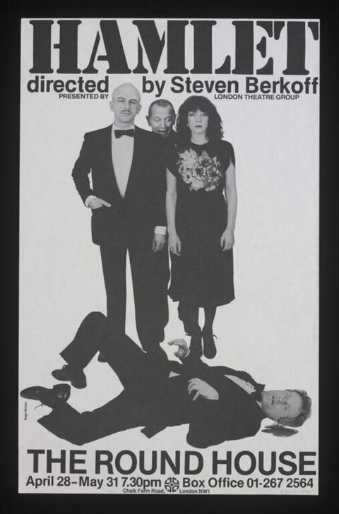 Hamlet Theatre Performance Poster
