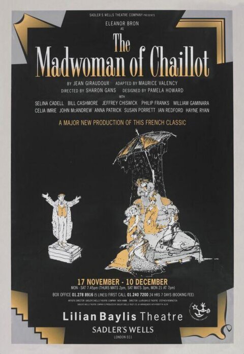 The Madwoman of Chaillot Theater Poster