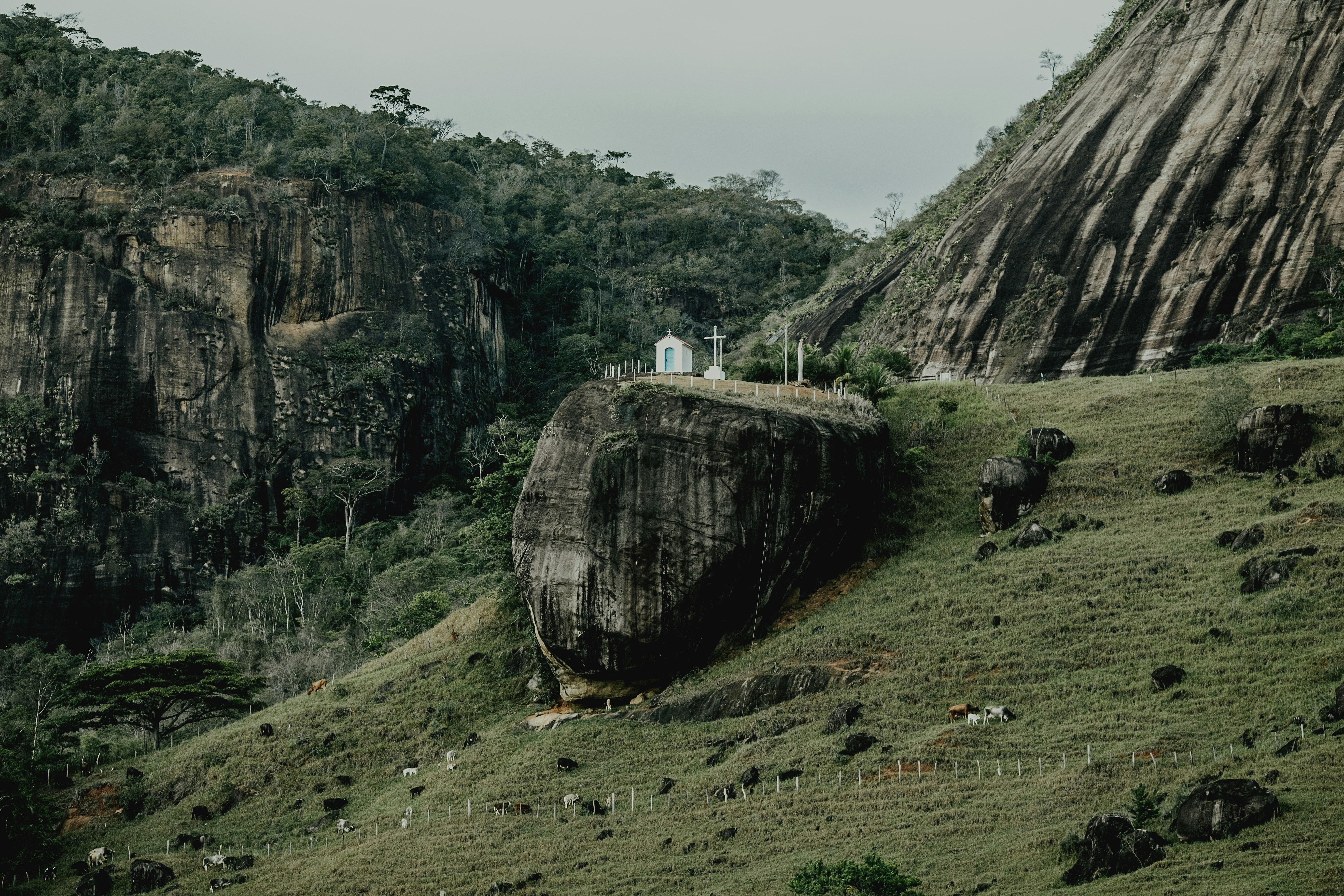 Small Chapel on Giant Boulder