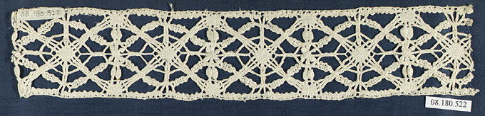 Antique Handmade Lace Strip