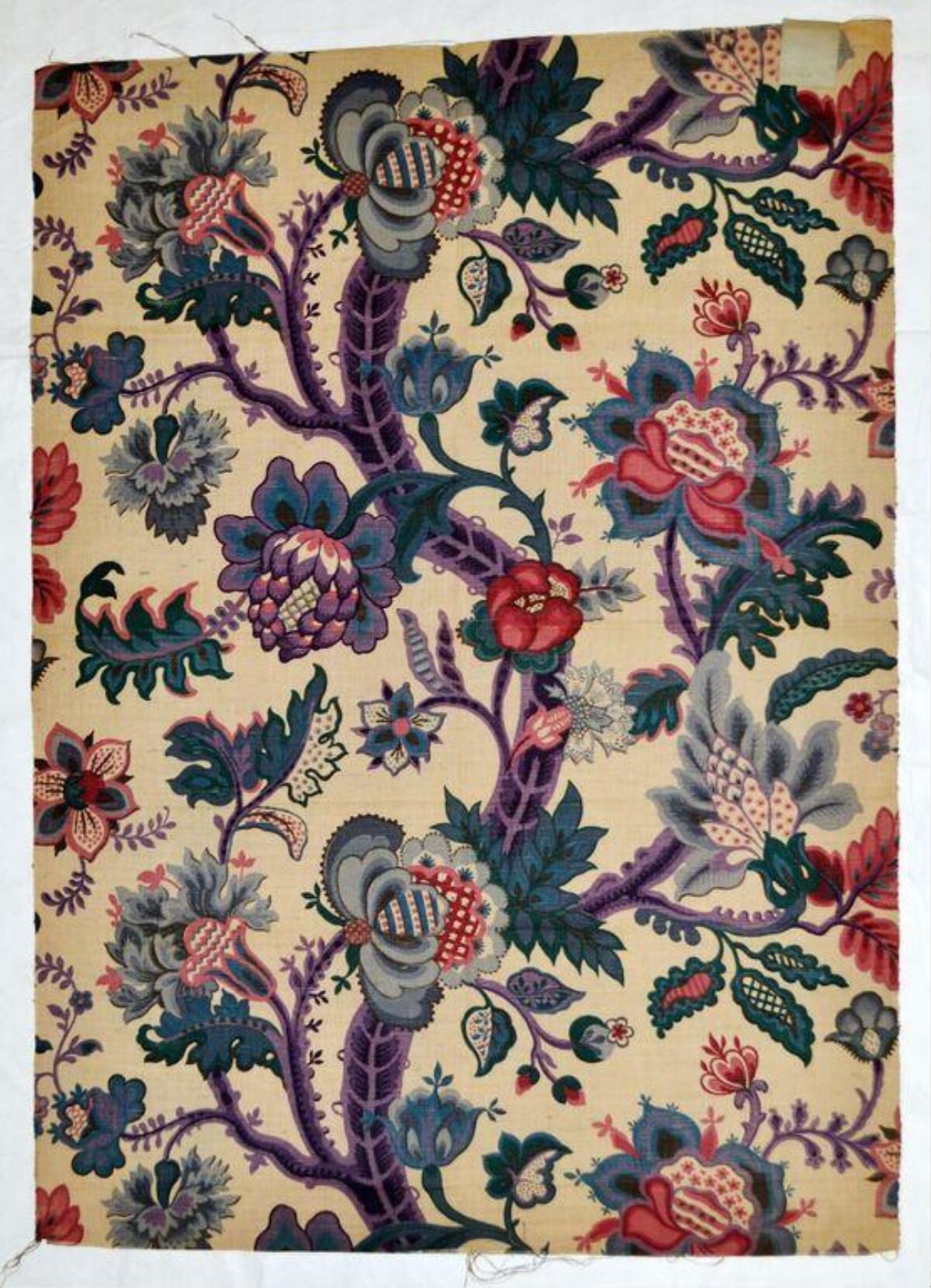 Vintage Floral Textile Pattern