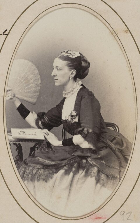 Vintage Portrait of Victorian Woman