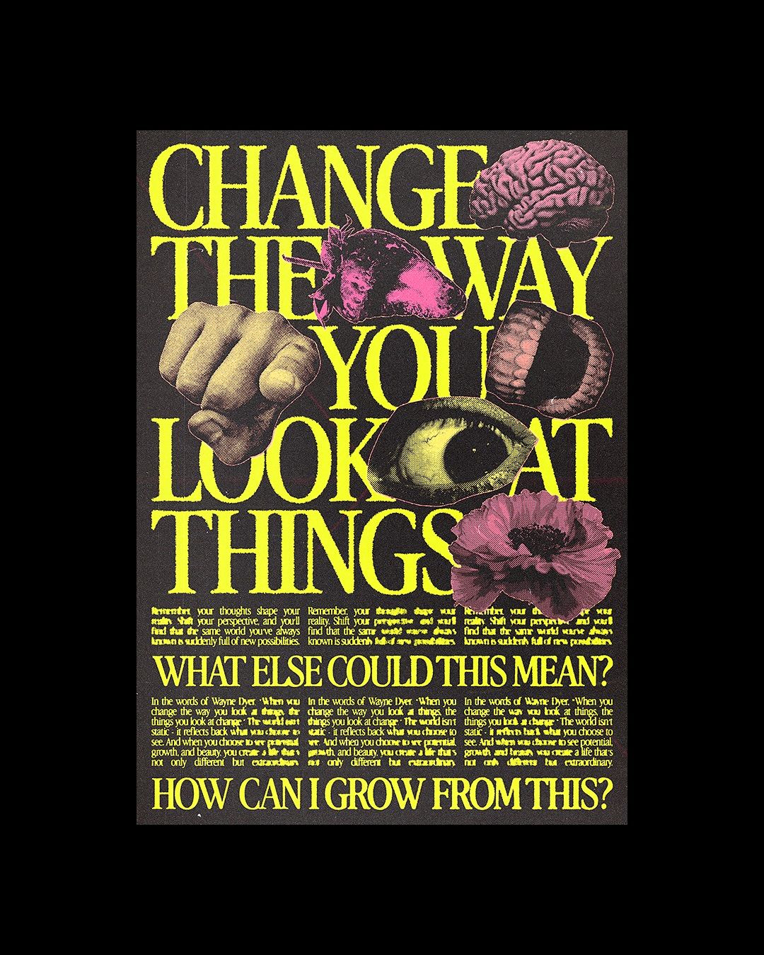Motivational Perspective Change Poster