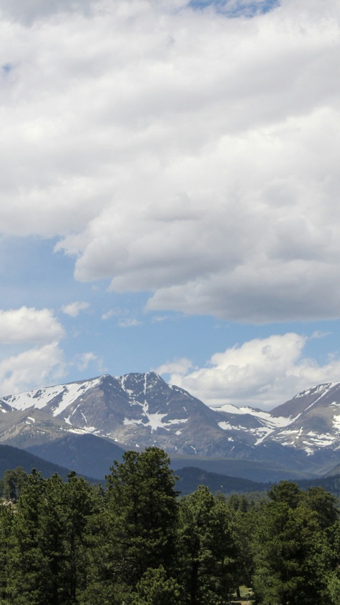Snow-capped Mountain Landscape