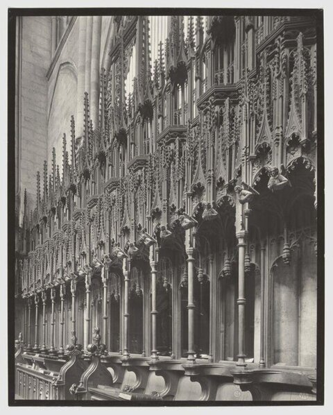 Gothic Cathedral Choir Stalls