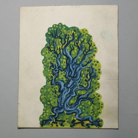 Stylized Tree Painting