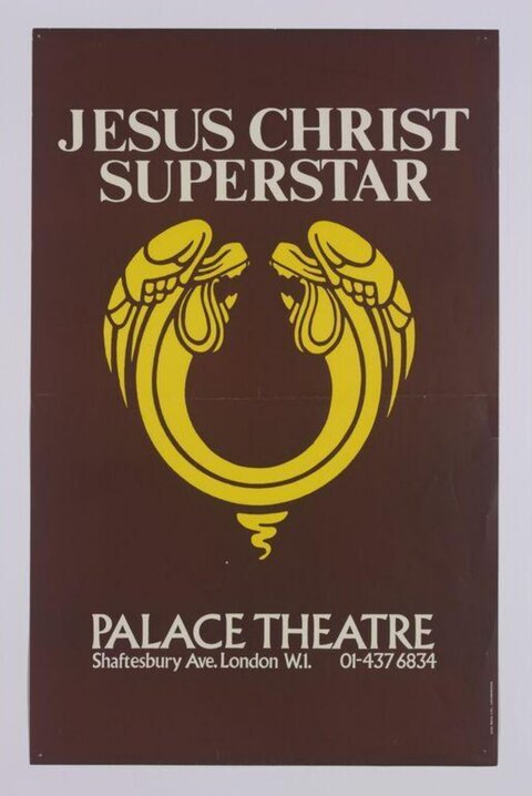 Jesus Christ Superstar Theatre Poster