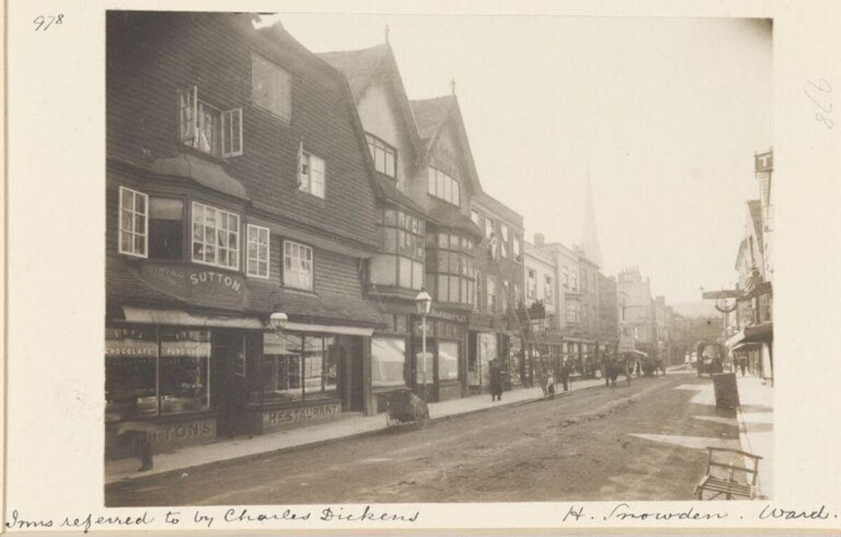 19th Century Street with Dickens Inns