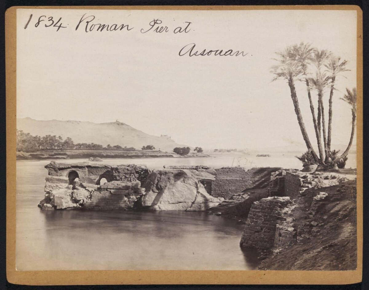Roman Pier Ruins at Aswan