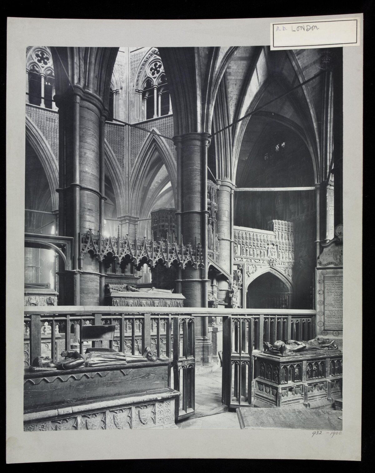 London Gothic Cathedral Interior